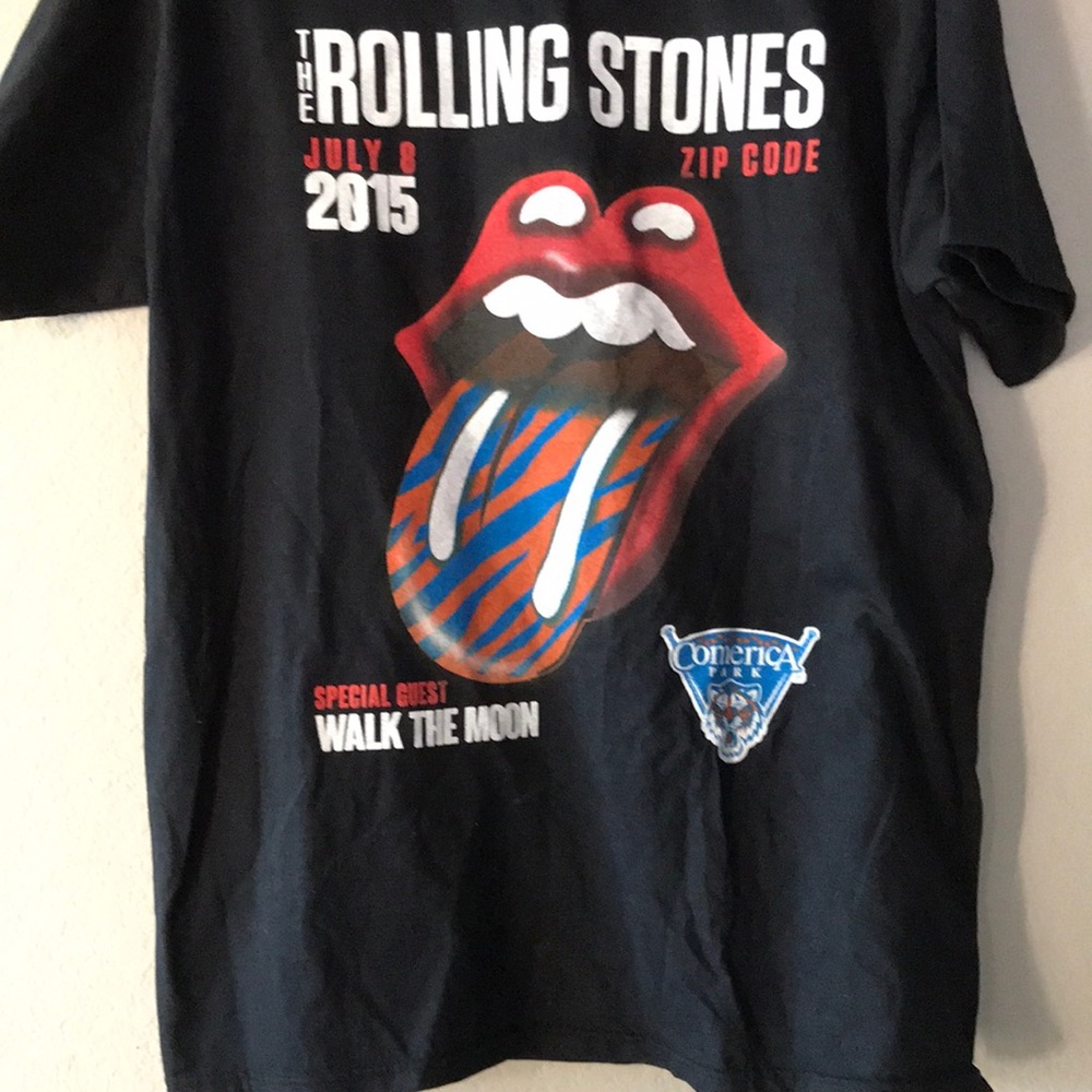 Rolling Stones concert T-shirt North Am 2015